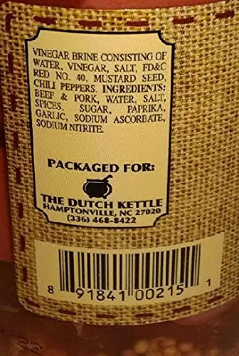 The Dutch Kettle Home Style Smoked Pickled Bologna 8 Oz thumb #2