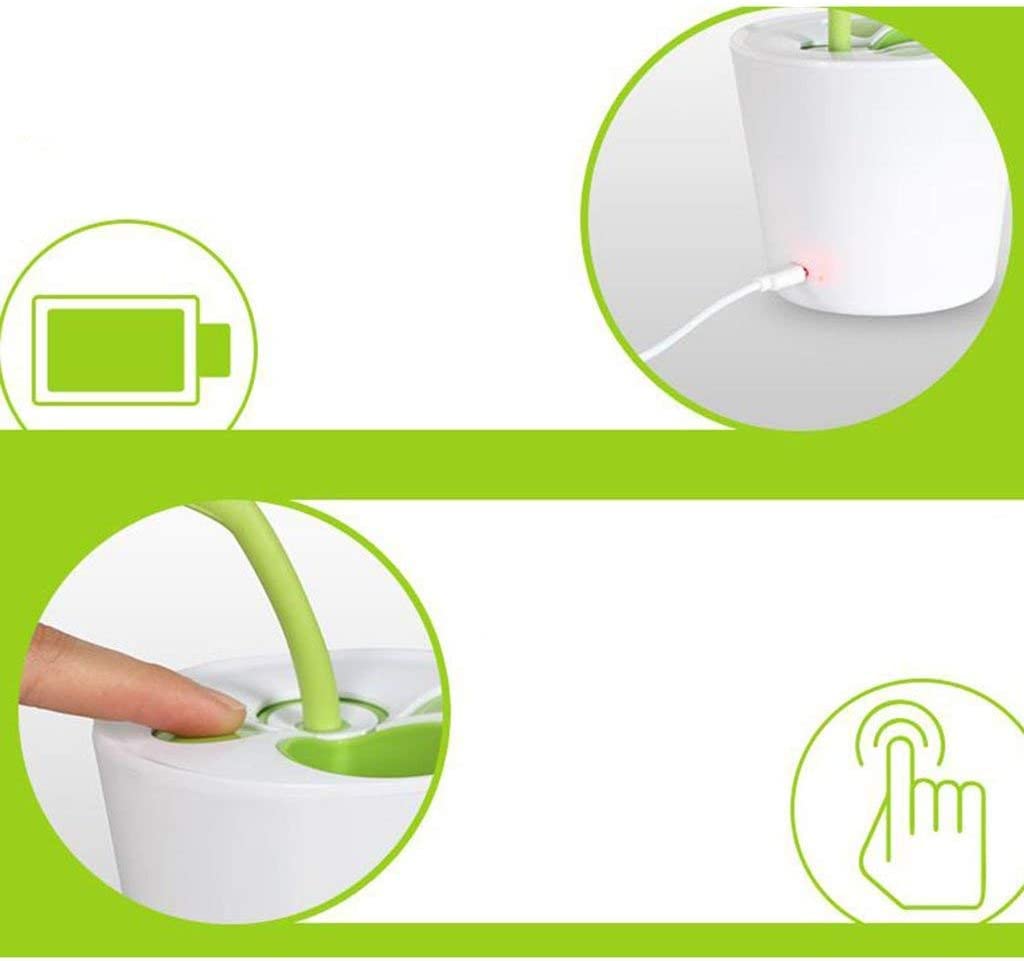 Lampada da Lettura per Camera Lampada Da Tavolo A Forma Di Uccello A LED, USB Può Essere Caricata Protezione Per Gli Occhi Impara La Piccola Leggi A Risparmio Energetico Lampada da Scrivania(Pink)