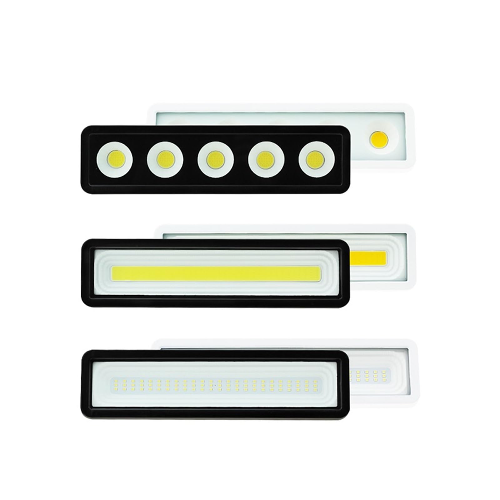 Projecteurs LED d'extérieur, Projecteur LED Étanche IP67 50W, Projecteur D'extérieur Blanc Ou Noir, Lampes De Paysa, Jardin, Rue, COB pour cour, parking, patio, aire de jeux ( Color : Cold White , Siz