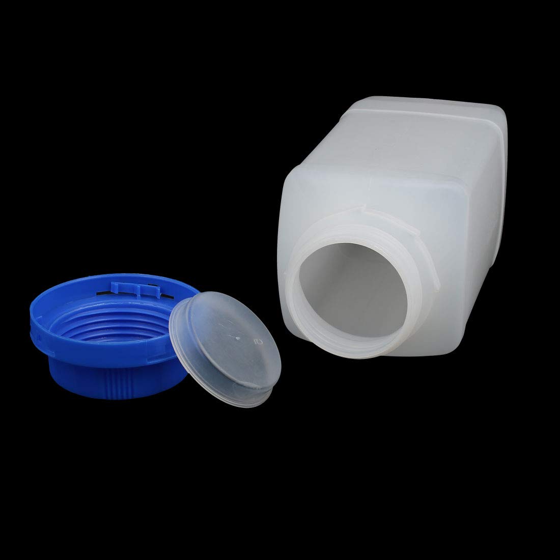Aexit 5Pcs 34oz HDPE Bottiglia di plastica blu con etichetta quadrata a becco largo di plastica blu ID: 830025