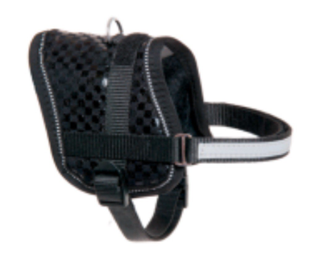 Karlie Teeny Weeny Harnesses, 36 to 46 cm, Small, Black, B: 15 mm