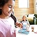 Barbie Breathe with Me Meditation Doll, Blonde, with 5 Lights & Guided Meditation Exercises, Puppy and 4 Emoji Accessories, Gift for Kids 3 to 8 Years Old