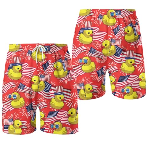 Men's Abstract Cat Vintage Hawaiian Shorts Funny Cat Lover Gift Swim Trunks for Men Swimwear3