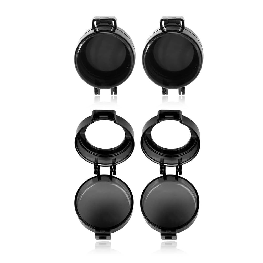 Sreuyong 4 Pack Deadbolt Child Safety Lock, Child Proof Deadbolt Cover, Door Safety Deadbolt Lock for Kids Easy Install Easy to Use