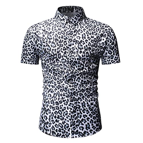 Chemise manches courtes homme légère pour rester frais en fête