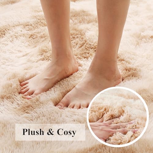 Tapis doux et moelleux lavable avec base antidérapante - 6