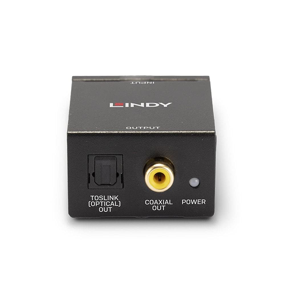 Lindy Accesorios PC y Portátiles Marca Modelo Phono TO TOSLINK (Optical) & COAXIA