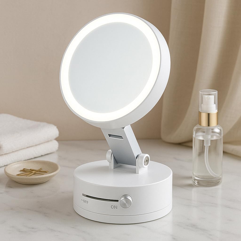 Soporte ajustable para teléfono con interruptor de encendido/apagado, rotación de 360°, plegable y portátil con soporte multiusos para teléfono, para coche, hogar, oficina, disponible en negro,