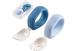 Train your Little Ones with Delightful Circle Spoons and Forks!