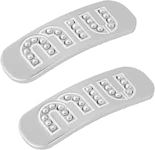 Amazon | MIUMIU ロゴ パール ヘアクリップ 2個セット バレッタ