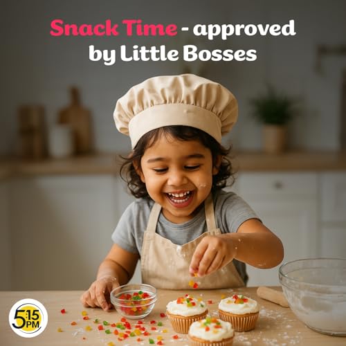 Image of 5:15PM Tutti Frutti 500gm | Tutti Frutti for Cake Baking | Dried Mix Multicolour Papaya pieces | Sweet Cherries - 500gm (Pack of 3)