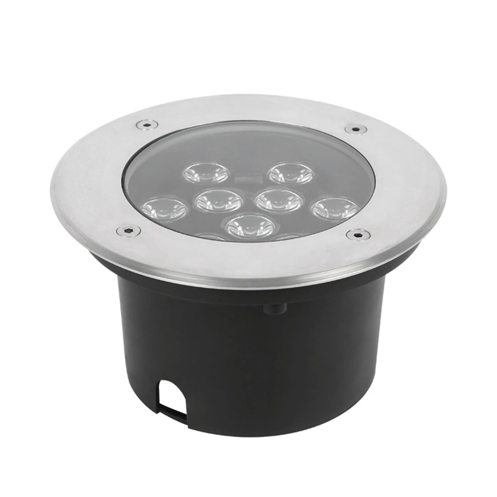 Lampy LED do zabudowy na zewnątrz, IP66, wodoszczelne, do ogrodu, chodników, tarasów, AC 85-265 V