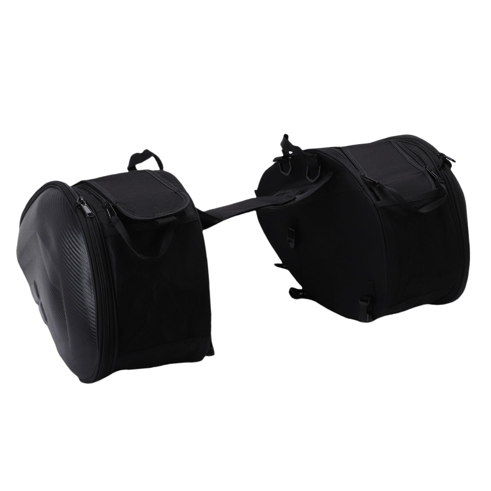 Fabater Sakwy Motocyklowe, 36L do 58L Torby Podsiodłowe o Zwiększonej Pojemności Motocykle, Odpinana Torba na bagaż Motocyklowy Boczna Torba Motocyklowa, Uniwersalne Akcesoria