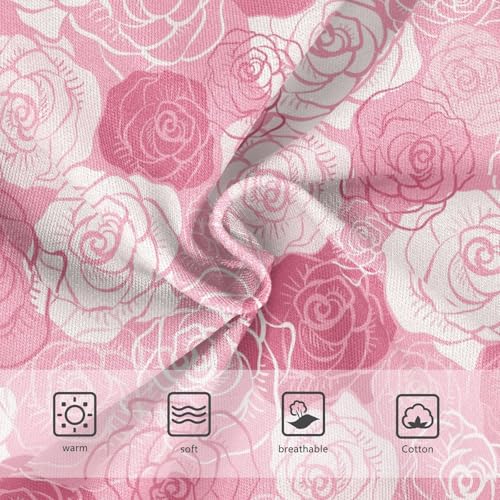 Little Girl Underwear Toddler Panties Kids Undies Rose Flower Floral Soft Cotton Briefs 2T-8Y3