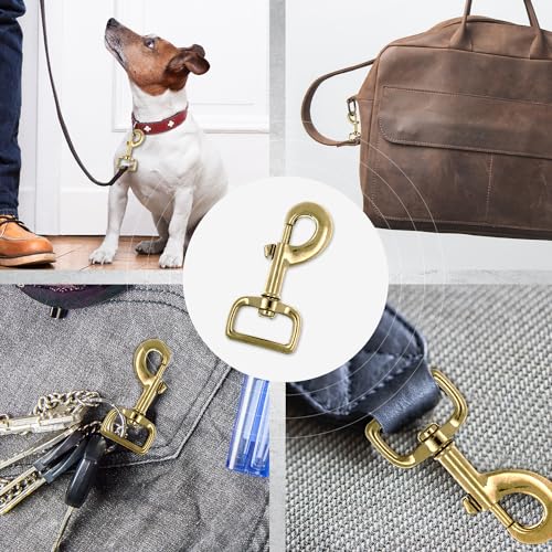 Mandala Crafts Swivel Snap Hooks Heavy Duty Trigger For Dog Leash Clip thumb #3