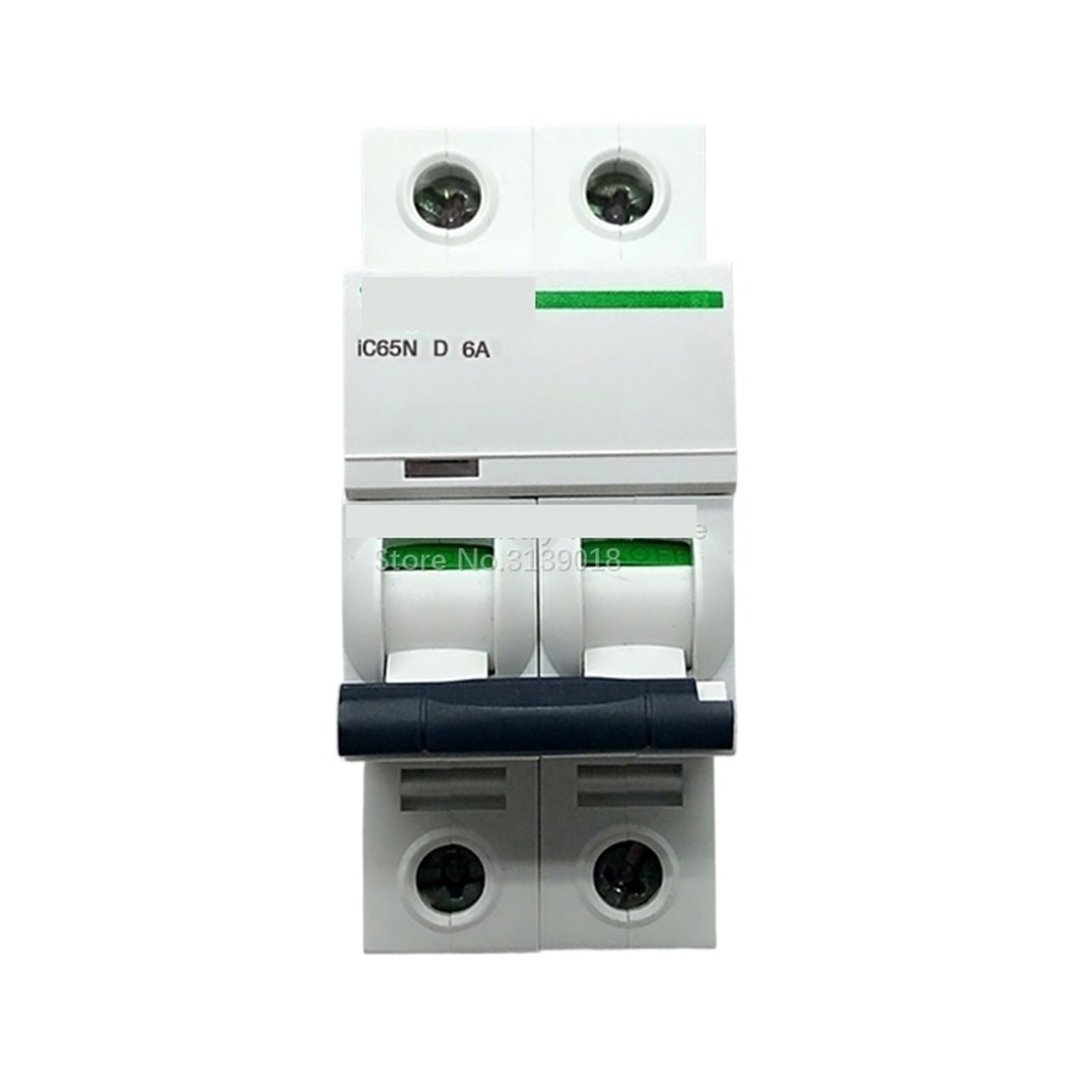 LHNBGTUIW IC65N 2P D6A A9F19206 Vacuum Mini Circuit Breaker MCB Acti 9 D Type