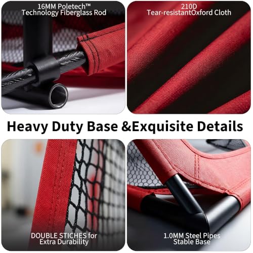 Garvee Golf Net, 10 x 7 ft Heavy Duty Golf Practice Nets with Chipping Net - image 4