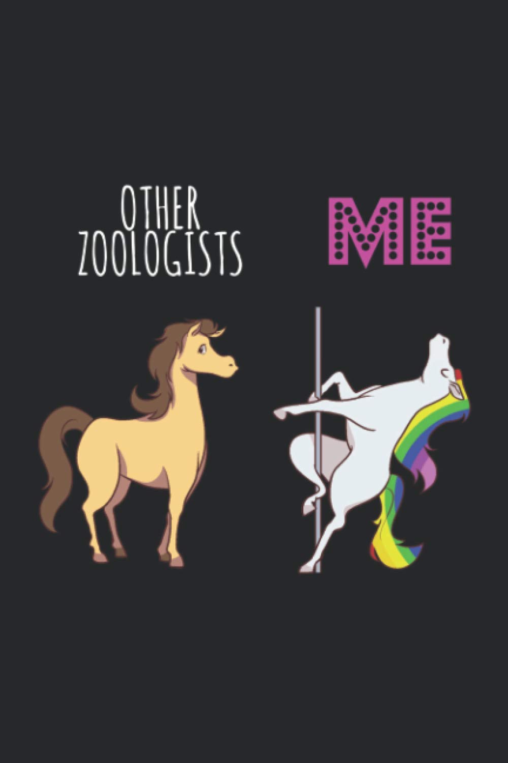 zoologist unicorn: zoologist blank line notebook/journal gift (6x9 - 120 blank pages)