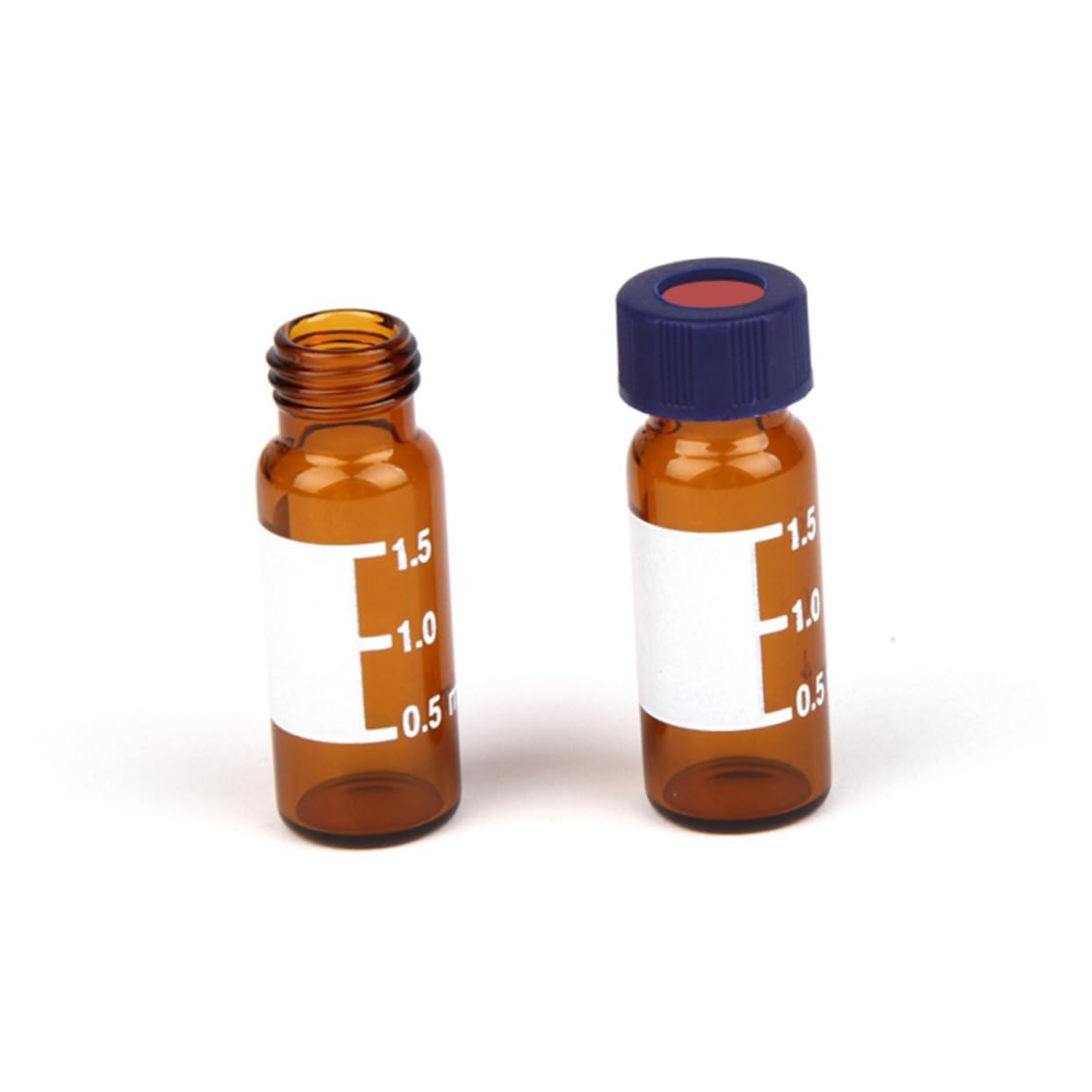 SEWACC 100pièces Lot De Flacons à Vis Verre Pour Échantillonnage Stockage Et Laboratoire Vides Pour Applications Scientifiques Et Cosmétiques