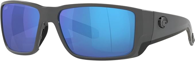 Amazon.com: Costa Del Mar Sunglasses for Men - Blackfin PRO Mens Polarized Sunglasses - Fishing, Boating & Beach UV Protection - Size 60 - Matte Gray/Blue Mirror 580G : Clothing, Shoes & Jewelry
