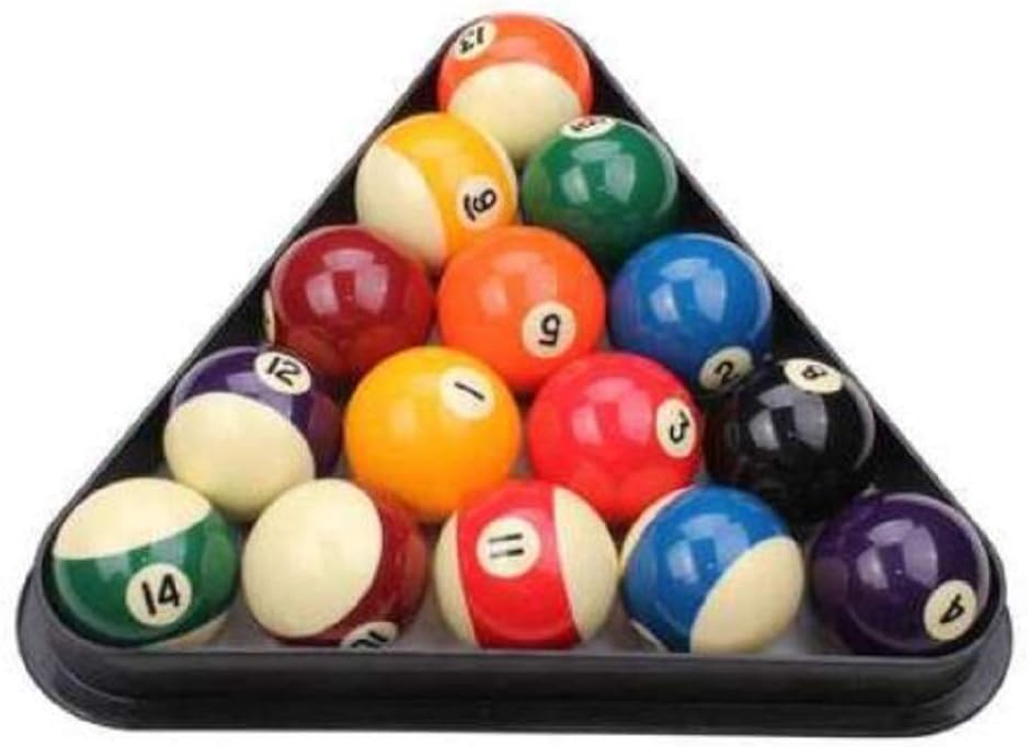 PJLANDI 1pcs Billiard Balls Rack Tripod Triangle Frame for Balls Gathering Together