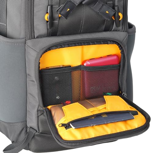 Image of VANGUARD Alta Sky 42 Professional Camera Backpack - Fits 600mm Lens Attached, 12.9 inch Tablet Storage, Tripod Carry System, 16 Liter Capacity | Fits Up to 600mm Lens Attached, 16.6l, 12.9 Tablet Sleeve, Tripod Carry, Rain Cover, Bright Interior