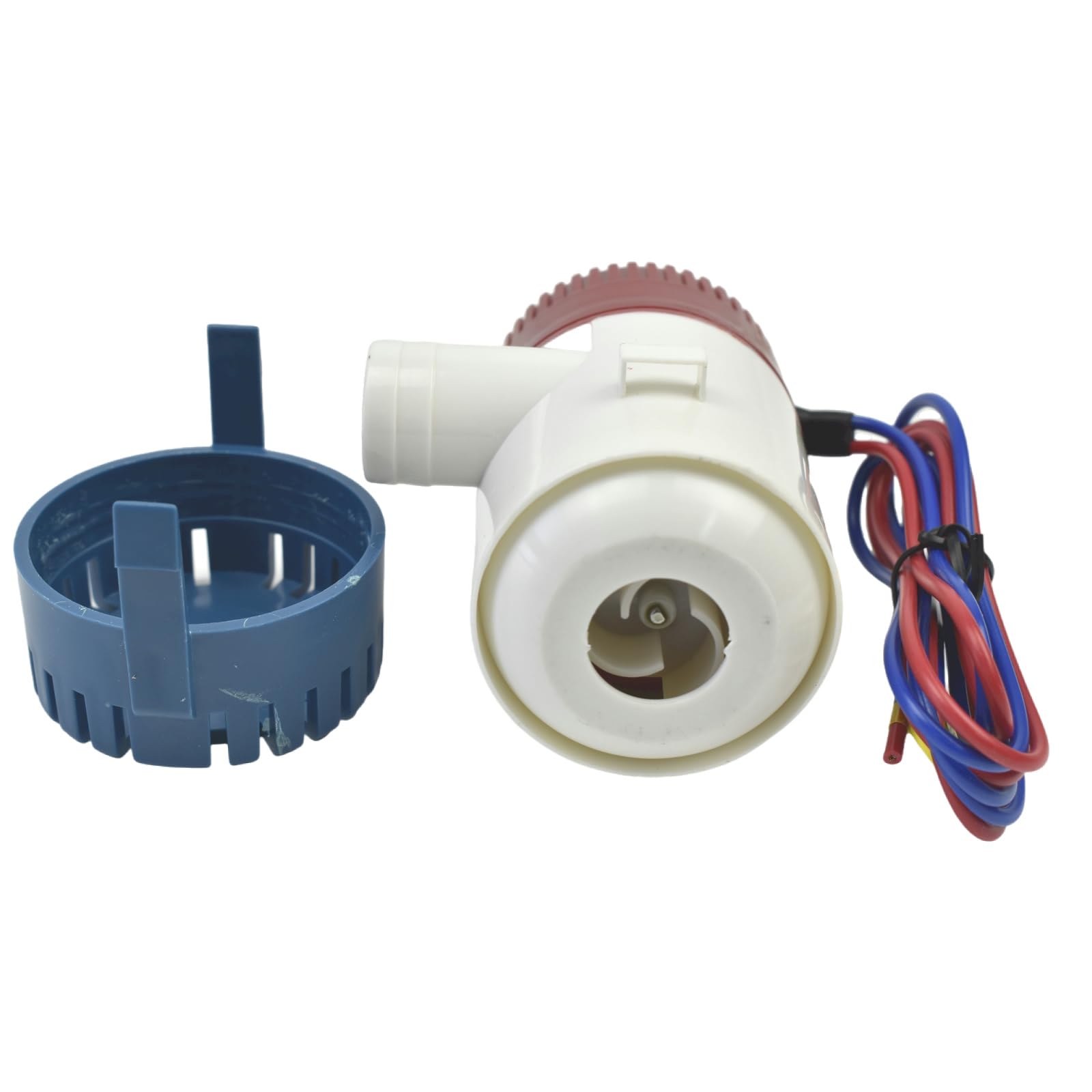 CONQUERALL Bomba de achique DC 12V 750GPH Bomba de agua marina DC Bomba sumergible para barcos de pesca, estanques, yates