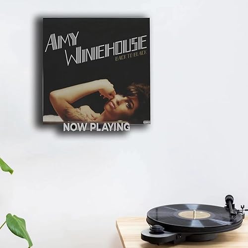 Miniatura 5 de WPESI Soporte de pared para discos de vinilo Now Play pantalla de montaje en pared para discos de vinilo para colgar discos de vinilo en pared
