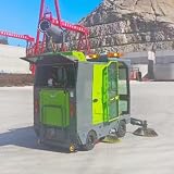 High Capacity Street Sweeper Machine for Municipal Roads, Industrial Parks and Commercial Areas with Wide Cleaning Path and Large Debris Tank