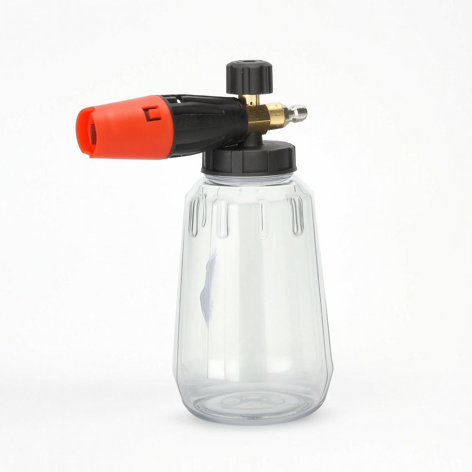 Pressure Washer Foam Lance Adjustable Foam Lance with Bottle for Car Car Care Professionals, Driveway Cleaning Transparent L-b-image-49