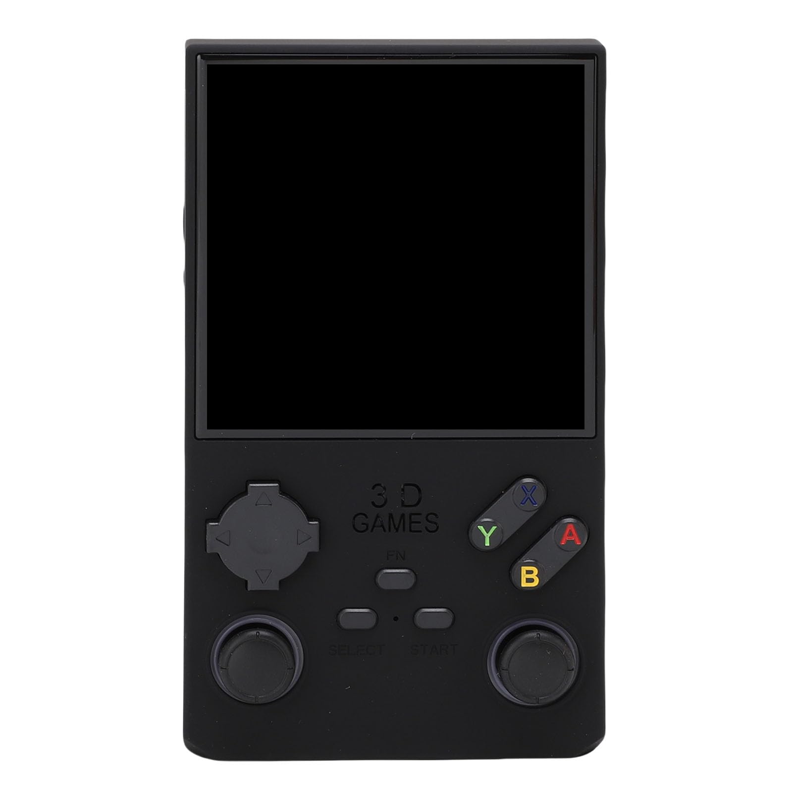 Goshyda Handheld -Spiel, Tragbare Retro -Gaming -Konsole mit RGB -Farben, die in 256 GB Speicherkarte 45 Emulatoren Eingebaut Sind, 4.0 Im HD -Bildschirm Video Player (BLACK)