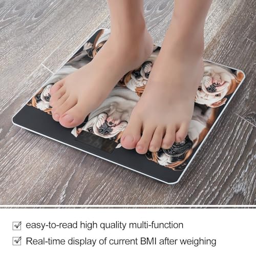 Báscula Digital Para Baño English Bulldogs Precisa miniatura 5