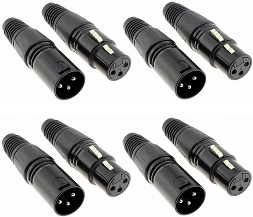 XLR 3 Pin 4-Pair