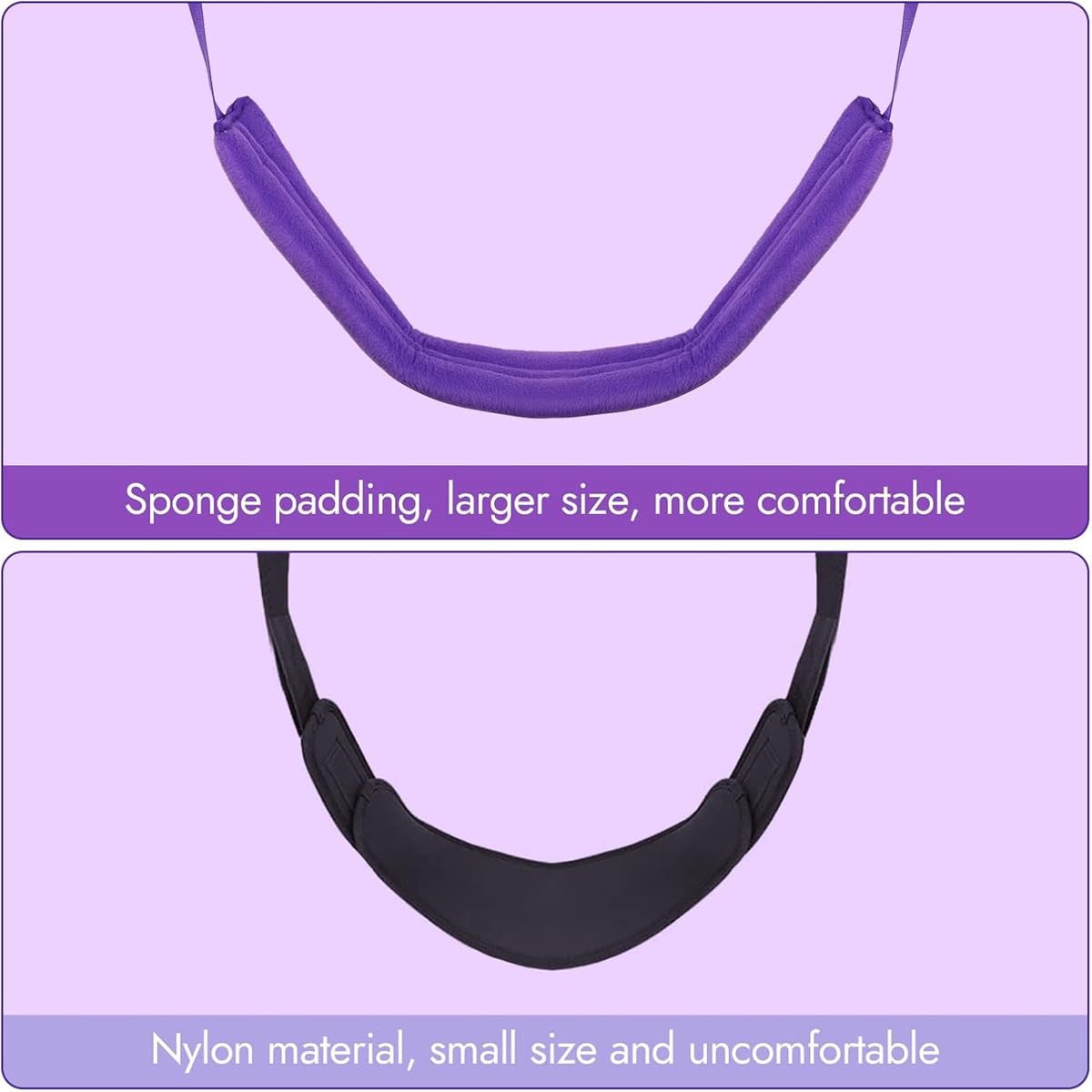 BDSM Swing de Porte avec Siège – Sex Swing SM avec Menottes, Fesselles Obliques et Corps, Sangles Sling résistantes pour Positions Érotiques, Mobilier Sexy pour Couples Aventureux