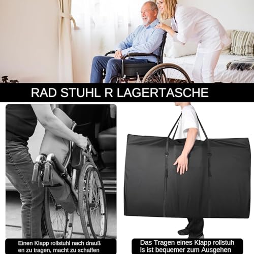 Sac de transport imperméable fauteuil à roulettes grand format extérieur