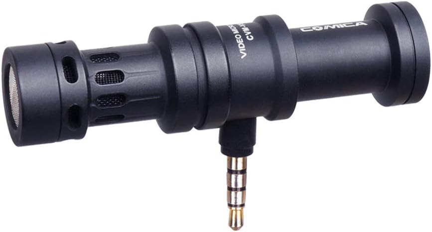 comicaCVM-VS08 Directional Condenser Shotgun Video Microphone for Smart phone HUAWEI Android Smartphone Youtube Video Facebook Live Video