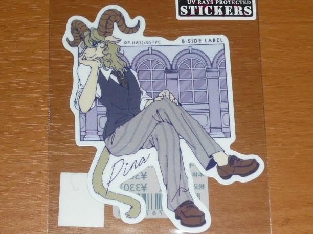 Amazon.co.jp: beastars リアル 全6種セット ステッカー b-side label
