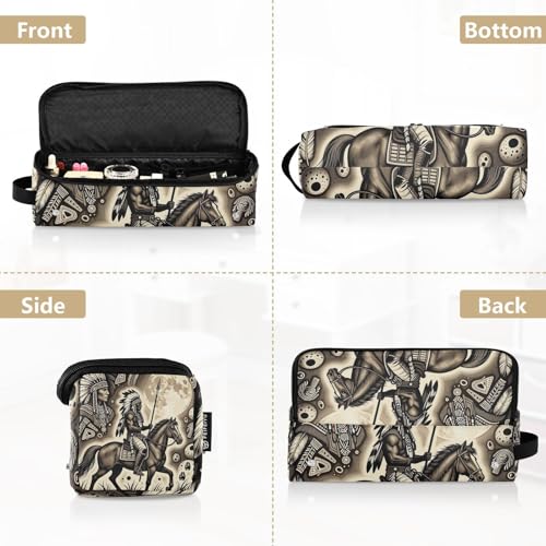Bolsa de viaje para herramientas de cabello con alfombrilla para plancha y accesorios extraíbles para planchas, rizadores y secadores miniatura 5