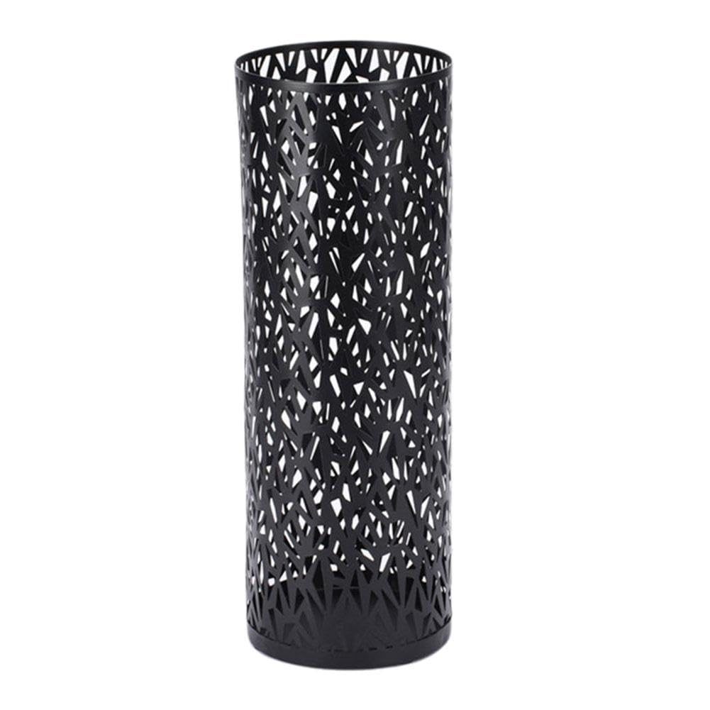 GHHVFEC Multifunctional Metal Round Storage Box H9S3 - Entryway nizer for Office Supplies, Walking Sticks, Journals - Stylish & Durable Home Decor Solution