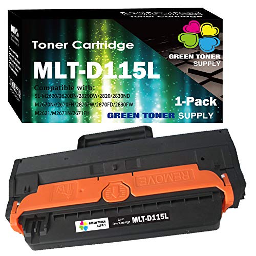 Gts Compatible Mlt-D115L Black Toner Cartridge For Mltd115L D115L 115L #TOP14