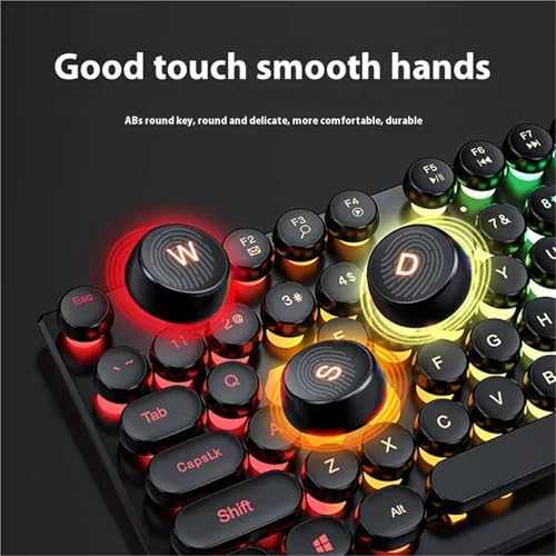 Teclado mecánico YCMGBH retroiluminado USB miniatura 5