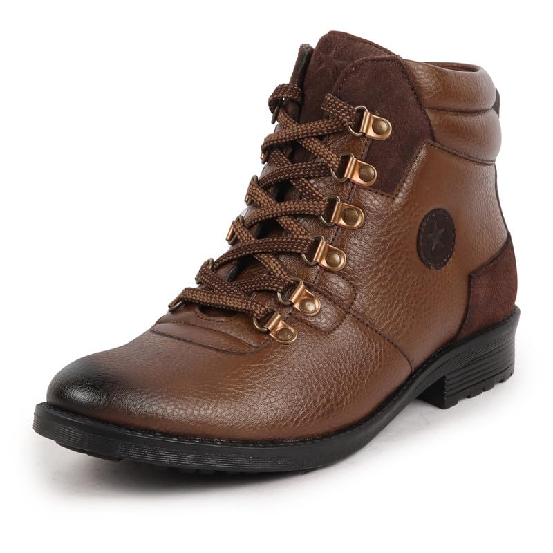 Image of FAUSTO Men's Leather Boots