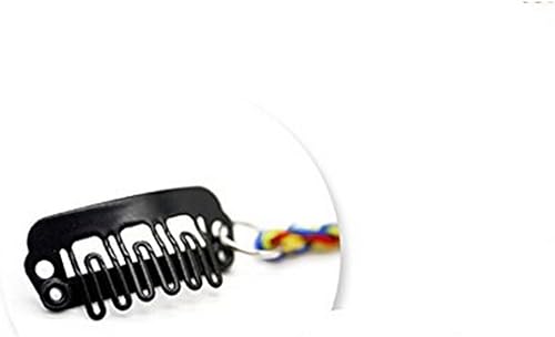 Miniatura 6 de Boho Hippie extensiones de pelo con clip de plumas peine horquilla india pluma tocado tocado DIY accesorios para mujeres hechos a mano