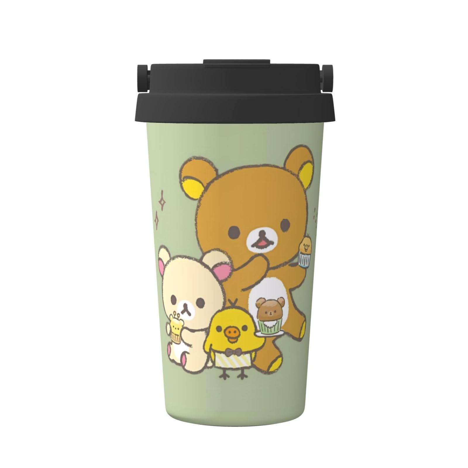 Amazon | タンブラー リラックマ コーヒーカップ コンビニカップ 保冷 