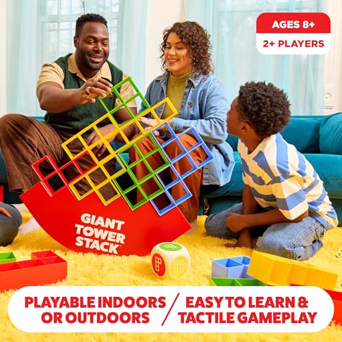 Giant Tower Stack - The Jumbo Block Balancing Game by Relatable - image 2