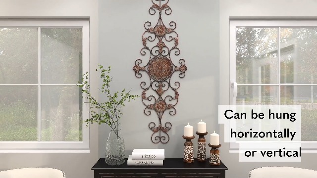 Amazon.com: Deco 79 Metal Scroll Home Wall Decor Wall Sculpture