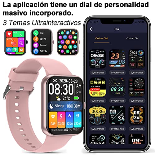 Smartwatch, Wireless ghia reloj Marca PTHTECHUS (3)