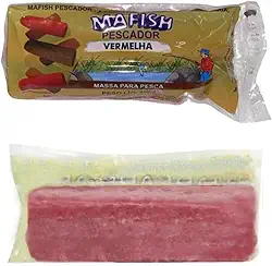 Massa Pronto Pesca Mafish Pescador Fedidinha 200g VERMELHA