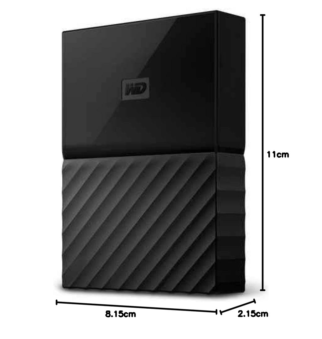 WD 2TB My Passport Portable Gaming Storage for PlayStation 4 - Black