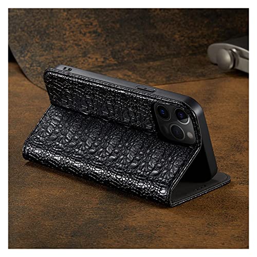Étui à rabat iPhone 13 antichoc TPU avec porte-carte et support